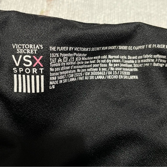 2 pairs VICTORIA'S SECRET SPORT THE PLAYER RUN SHORTS Vintage size large - Picture 8 of 17